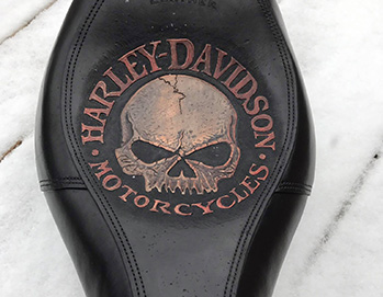 Harley Davidson sadel